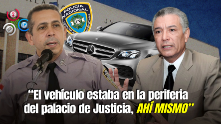 Vocero De La PN Aclara Que El Vehículo Del Abogado Ángel Lockward Nunca Fue Robado