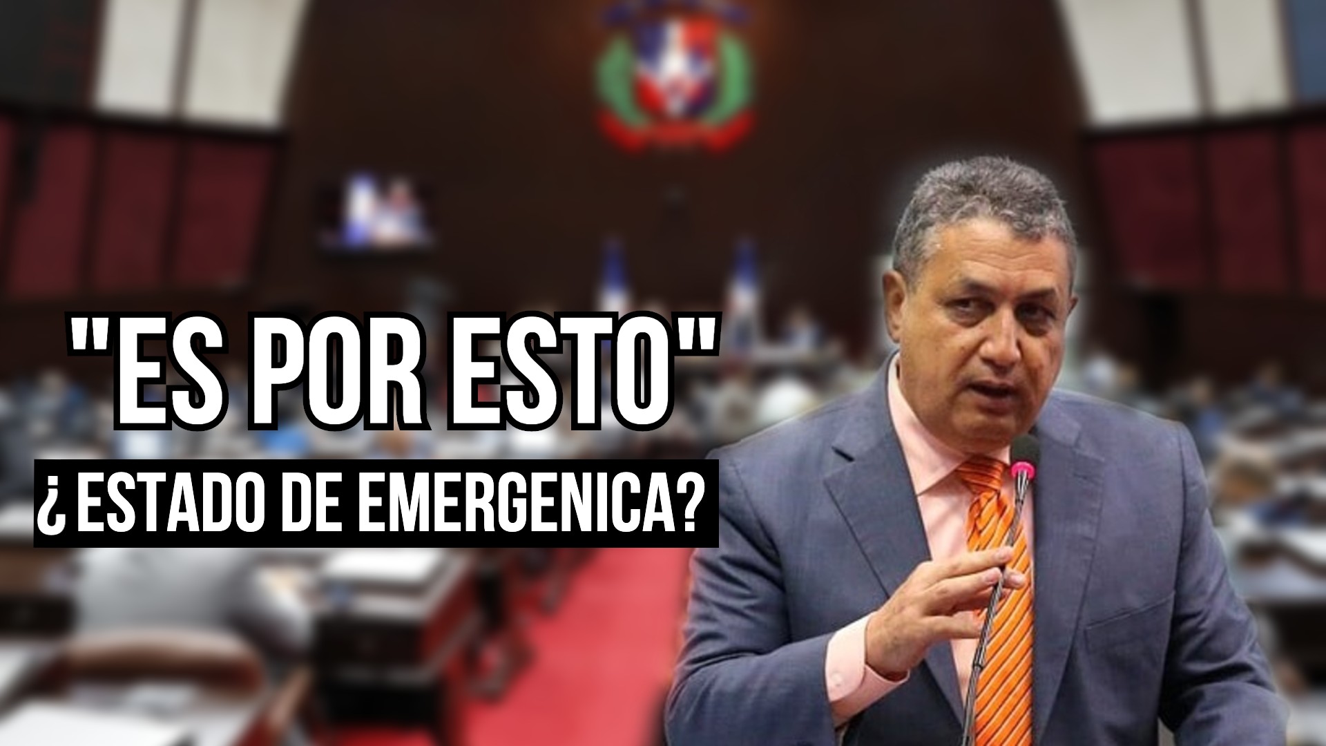 Vocero Del Bloque Legislativo PLD Habla Sobre Extensión Estado De Emergencia