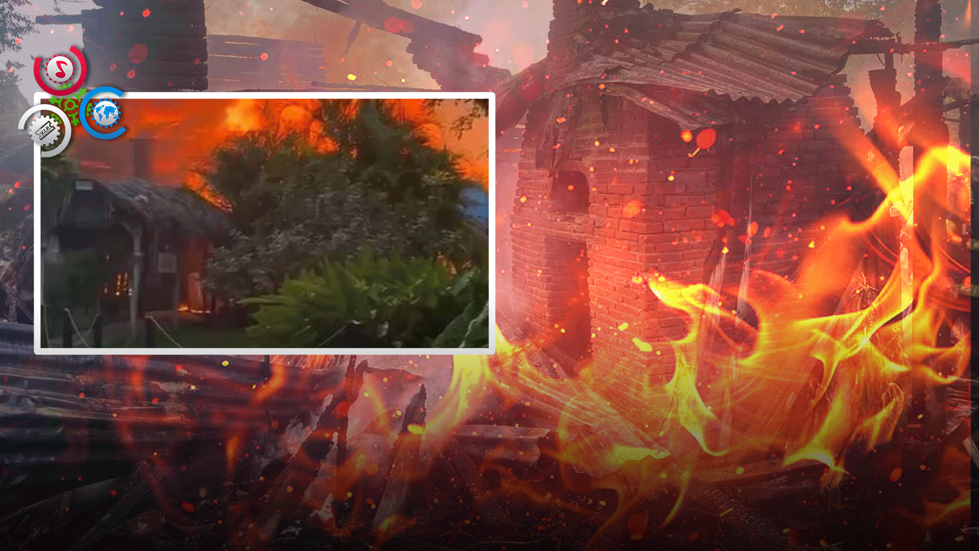 Voraz Incendio Destruye Un Restaurante En Jarabacoa, 9-1-1 Brinda Asistencia A Los Lesionados