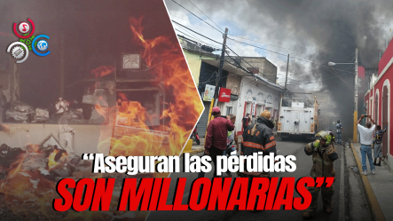 Incendio Reduce A Cenizas Una Tienda Y Afecta Viviendas En La Vega