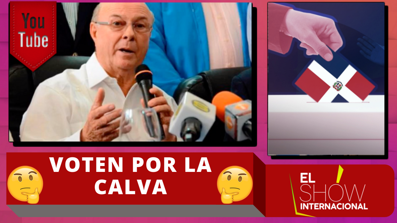 Hipólito Pide Votar Temprano 6 De Octubre Marcando Su Calva – El Show Internacional | Cachicha TV