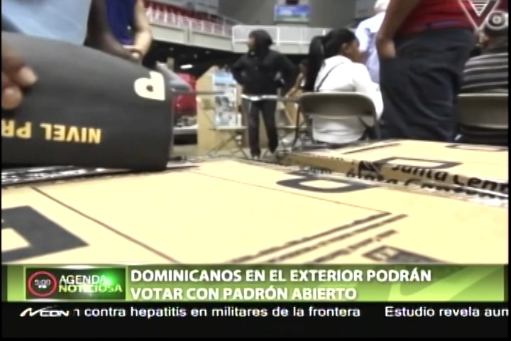Dominicanos En El Exterior Podrán Votar Con El Padrón Abierto