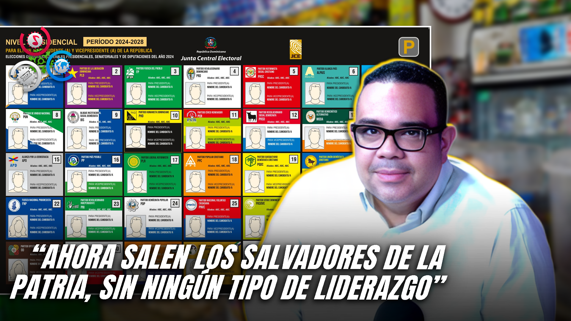 Abel Guzmán “Los Que Sueñan Con Ser Candidatos Independientes Creen Que Irán A Un Colmado”