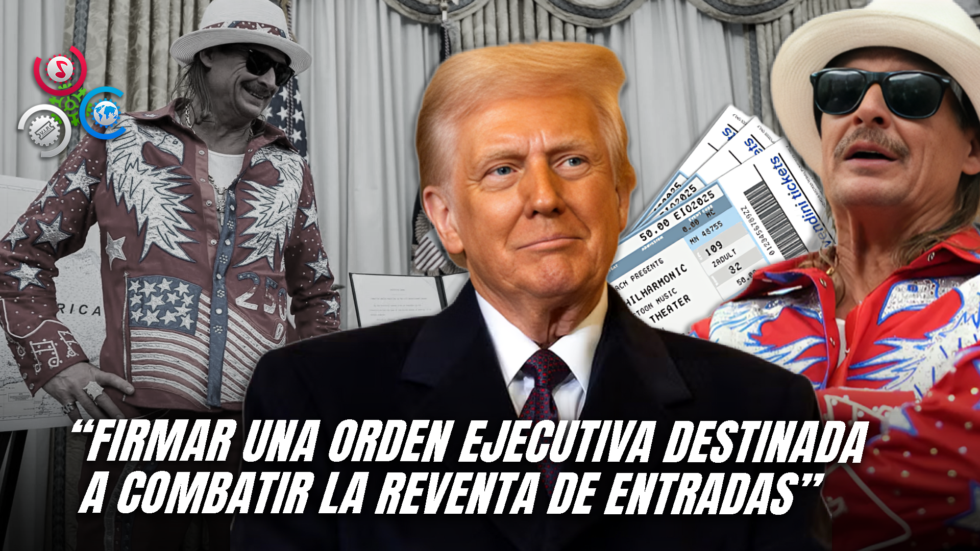 Trump Y Kid Rock Unen Fuerzas Contra La Reventa De Boletos En La Industria Musical