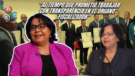 Emma Polanco Asume Cámara De Cuentas Con Promesa De Cambio Institucional