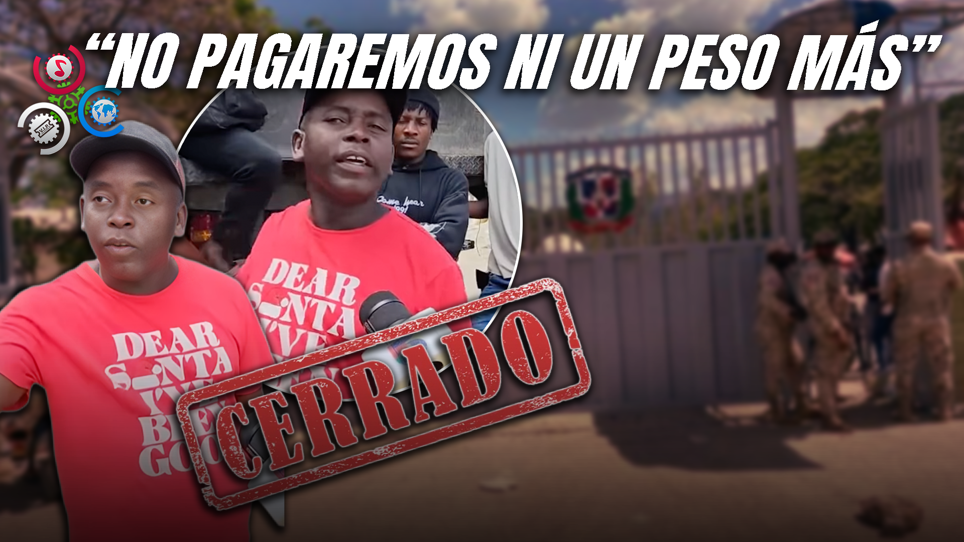 Puerta Fronteriza En Elías Piña Es Bloqueada Por Ciudadanos Haitianos