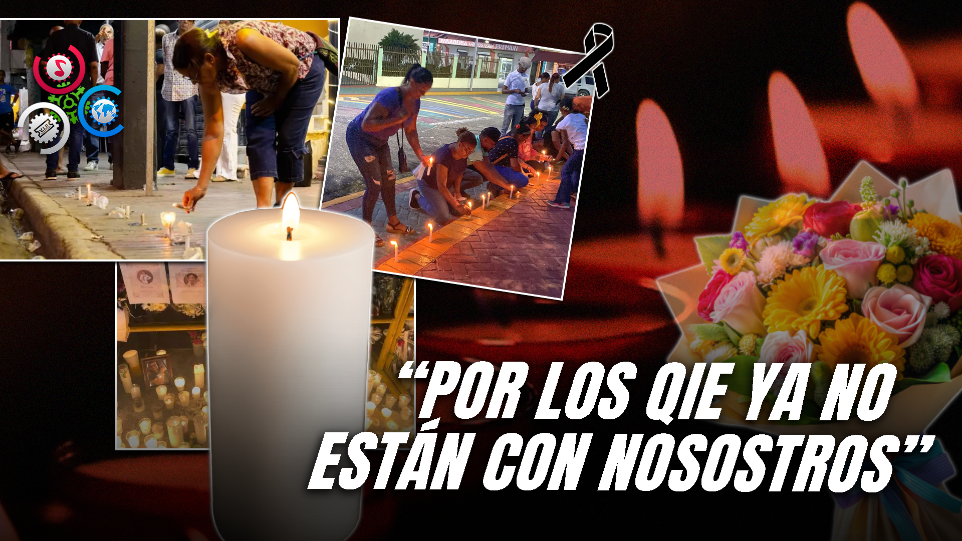 Comunidad Se Une En Encendido De Velas Por Víctimas Del Colapso En Jet Set