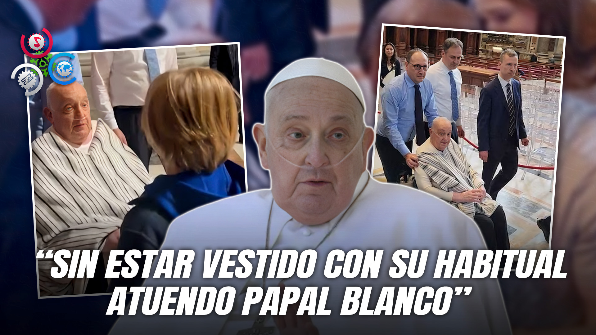 Fieles Asombrados Ante Visita Espontánea Del Papa A La Basílica De San Pedro