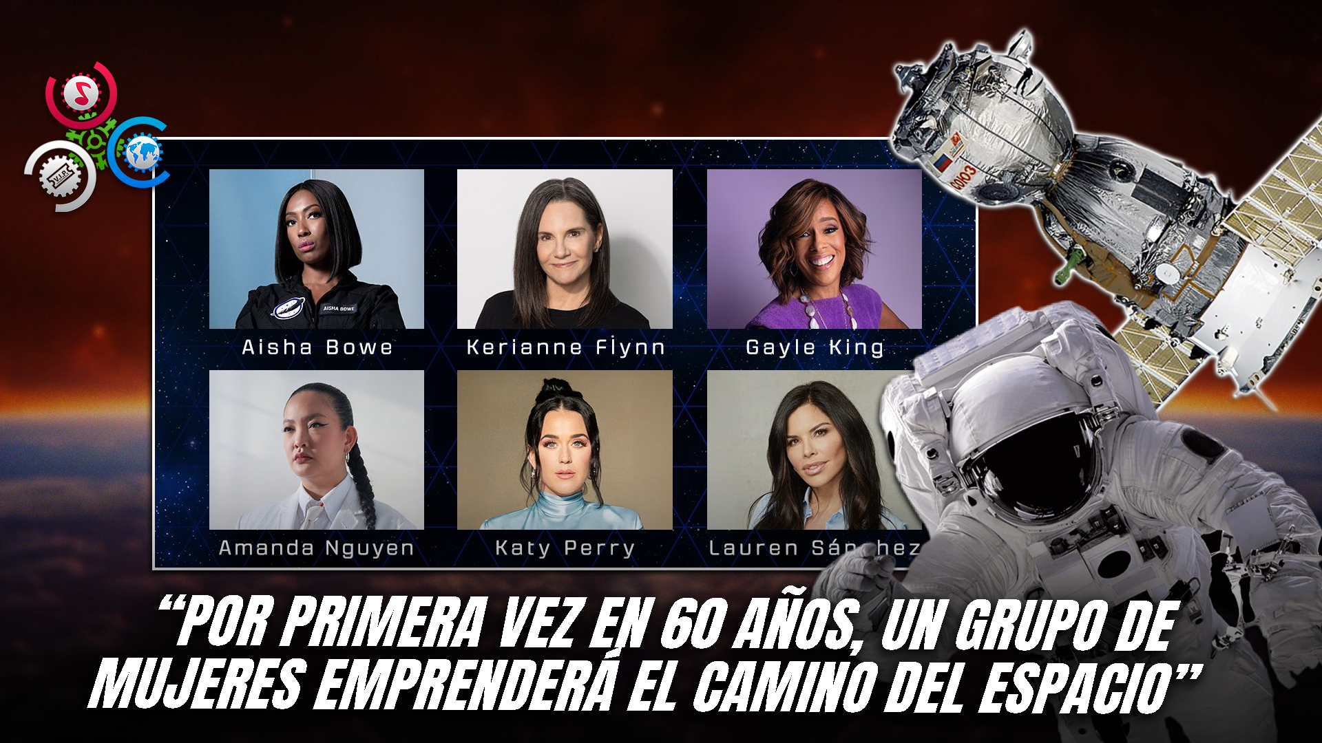 NASA Alista Primera Misión Tripulada Solo Por Mujeres Astronautas “Katy Perry Dentro De La Lista”