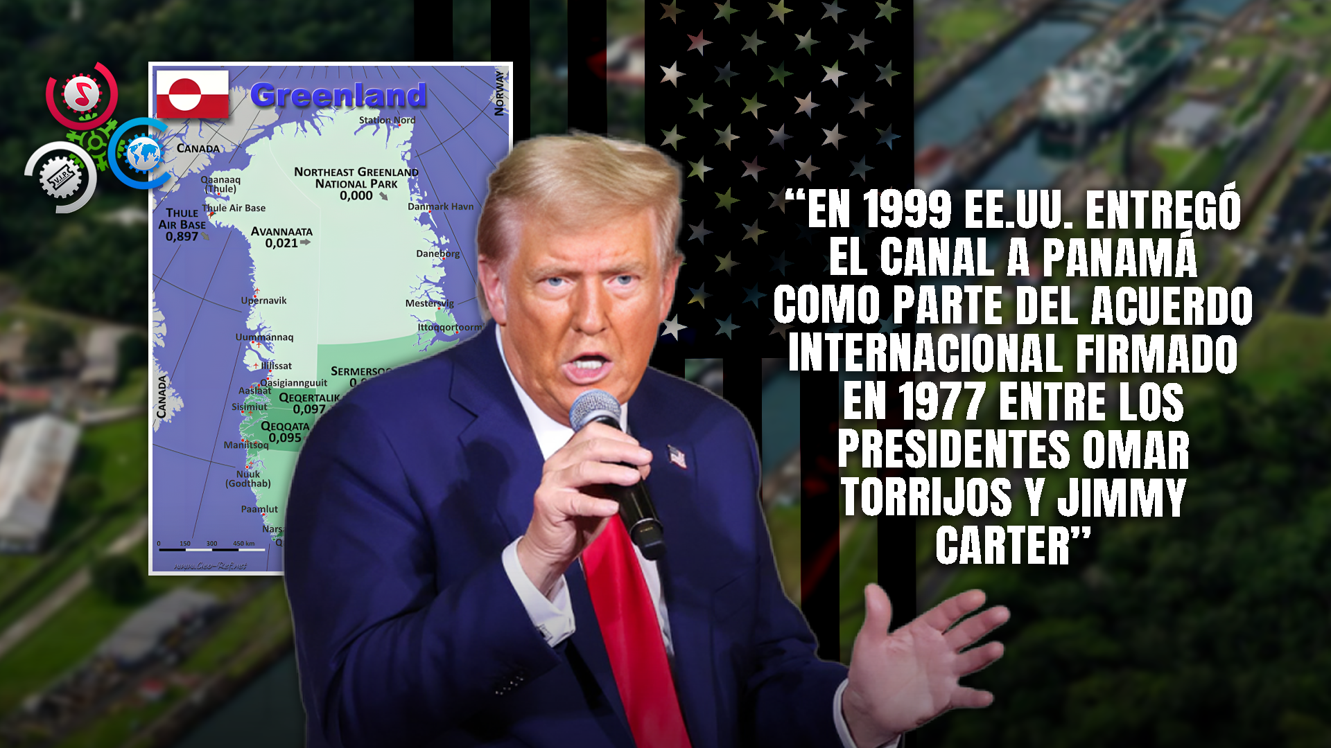 Trump Asegura Que “va A Recuperar” El Canal De Panamá Y Plantea Un Nuevo Enfoque Para Groenlandia