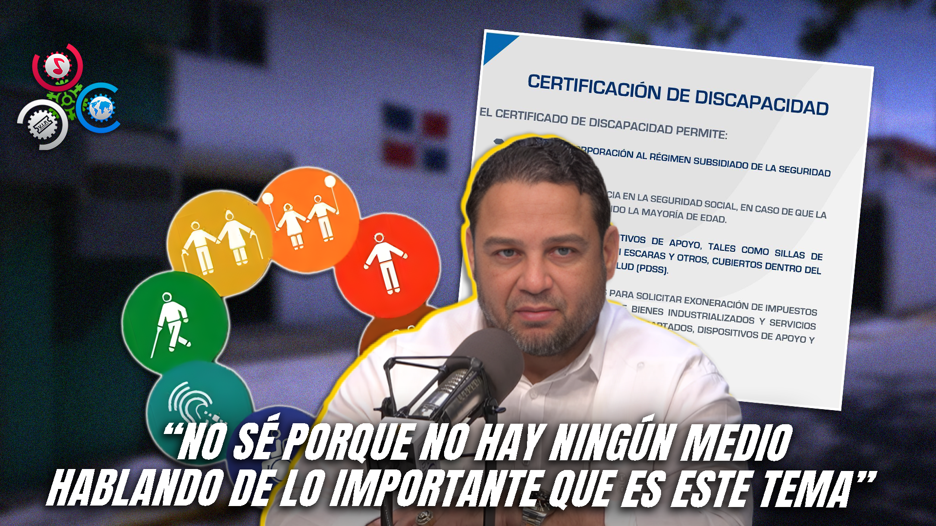 Manuel Cruz Explica Los Beneficios De La Certificación Voluntaria Para Personas Con Discapacidad  