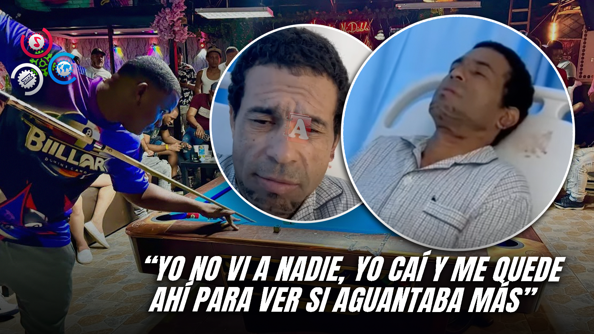 Hombre Explica Como Le Dieron Varios Tiros Mientras Se Encontraba En Un Pool