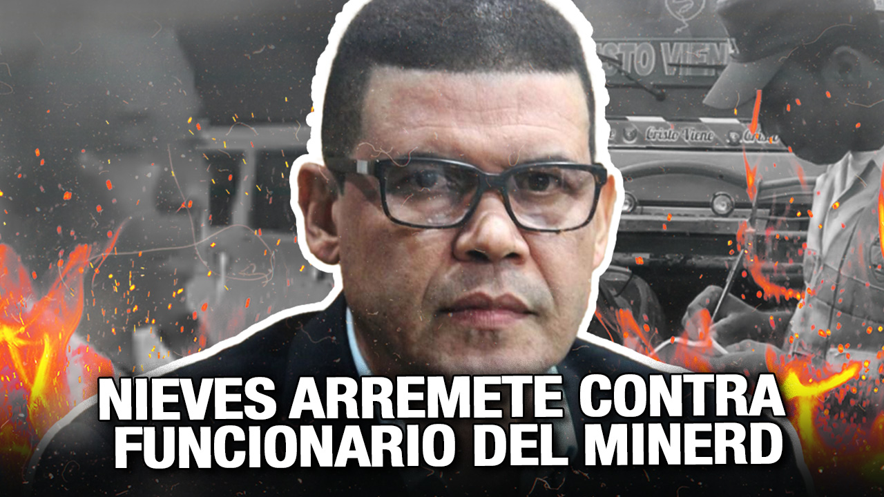 Nieves Explota Contra Funcionario Del Minerd Y Pide Que Lo Manden Para Su Casa