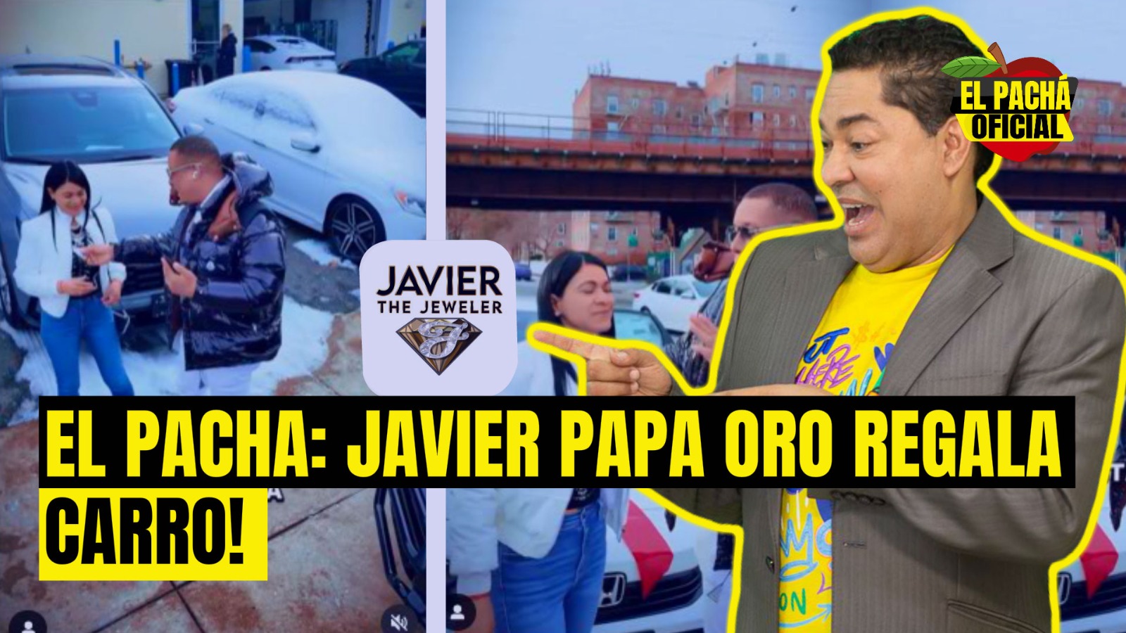 El Pachá: ¡Javier Papa Oro Regala Carro!