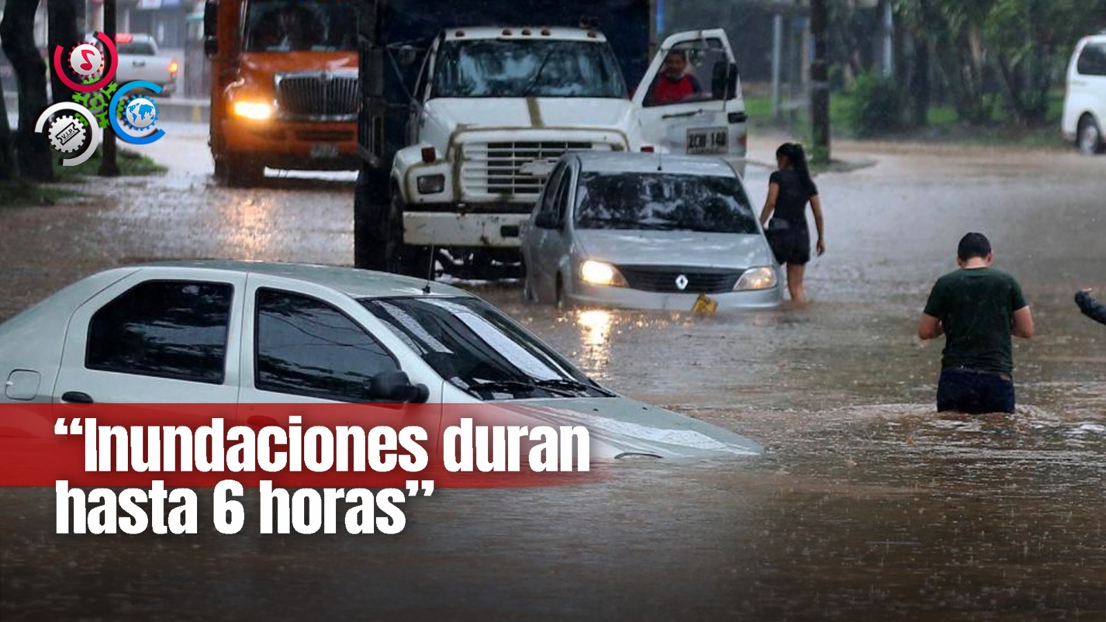 Inundaciones Y Caos En El Tránsito Debido A Precipitaciones En El GSD