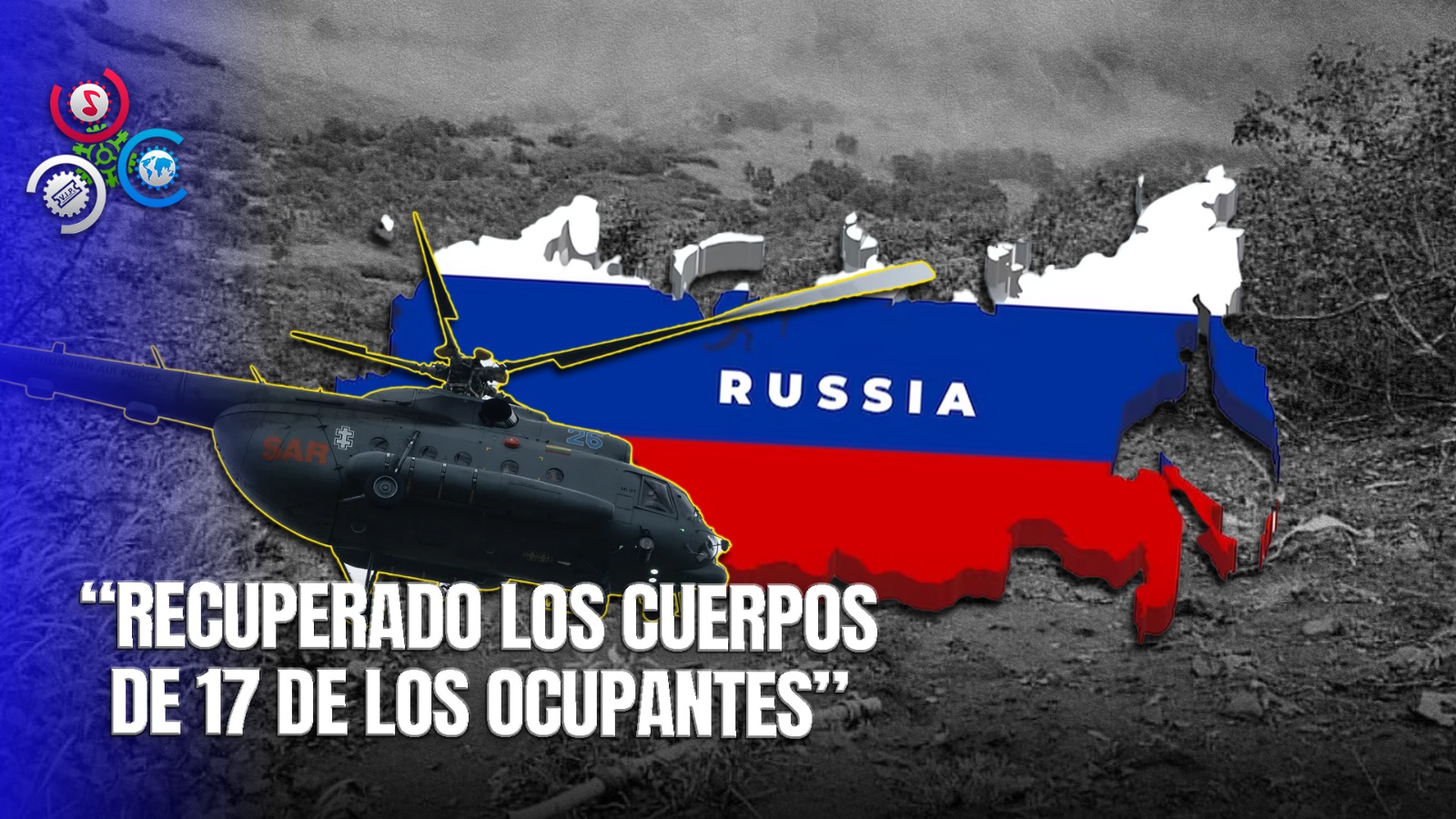 Servicios De Rescate Rusos Encuentran Chasis De Helicóptero Mi-8 Desaparecido En El Extremo Oriente