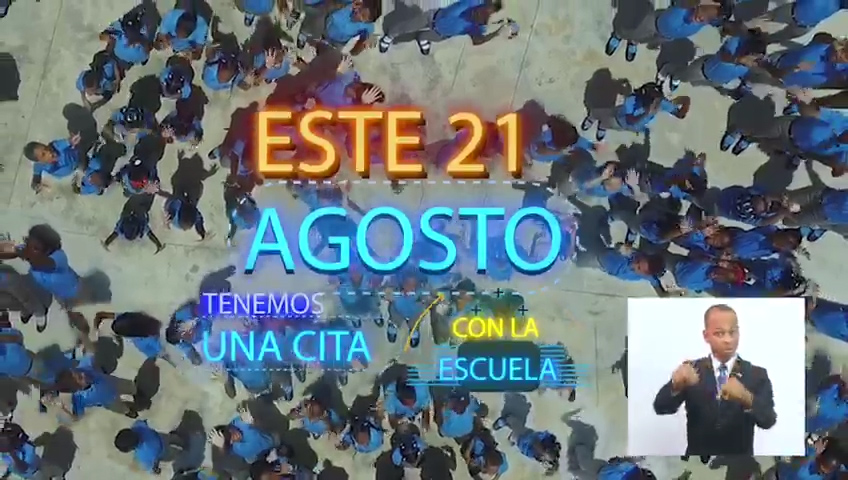 El Ministro De Educación Llama A Los Padres A Incorporar A Los Estudiantes Desde El Primer Día De Clases, Que Será El Lunes 21 De Agosto