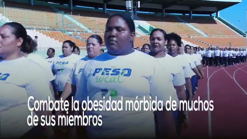 “Tu Peso Ideal” Es El Programa Que Inició La @PoliciaRD Ayer Y Será Permanente Con El Apoyo De @ARSSeNaSaRD