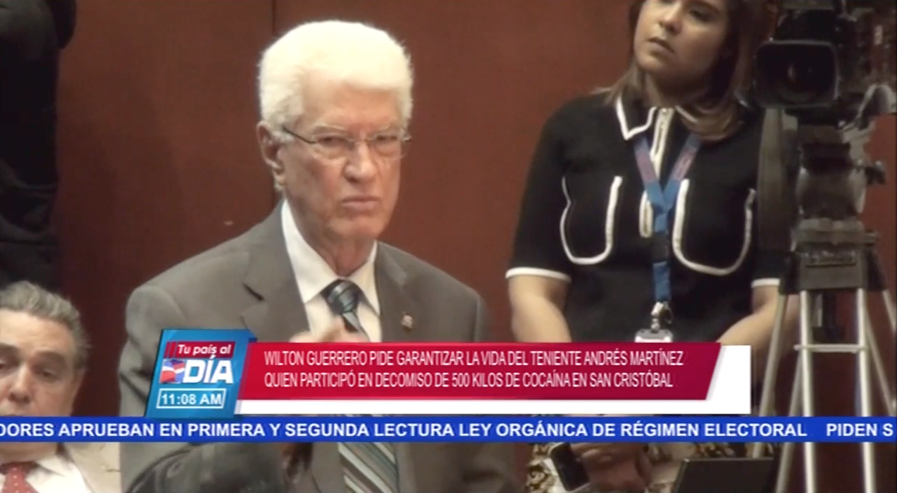Wilton Guerrero Pide Garantizar Vida De Teniente Que Participó En Decomiso De 500 Kilos De Cocaína