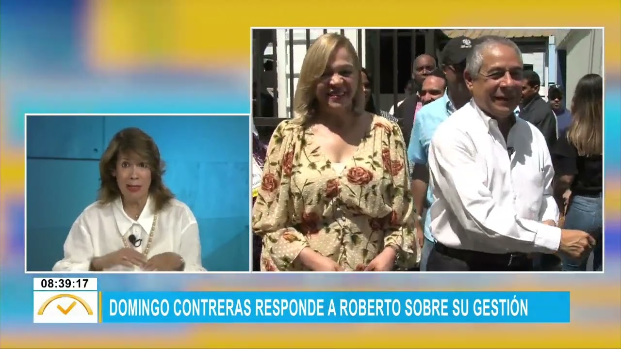 Domingo Contreras Responde A Roberto Sobre Su Gestión