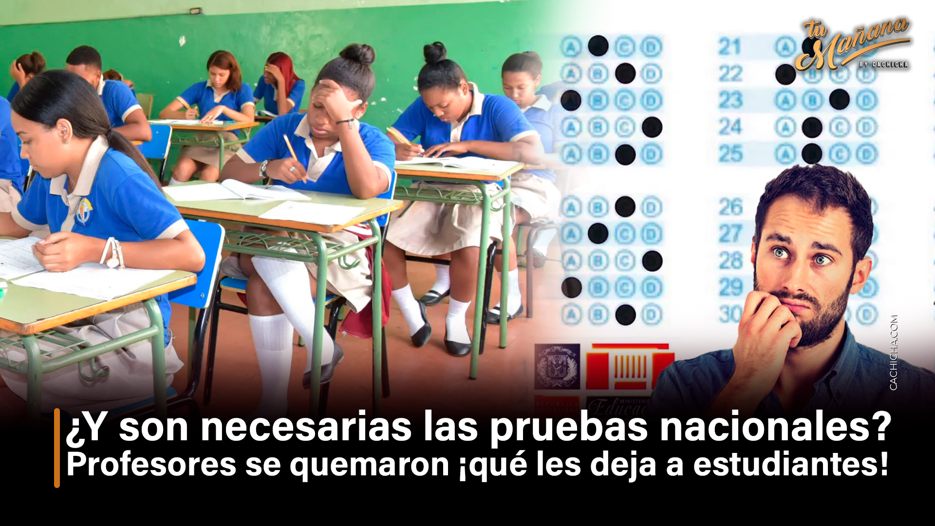 ¿Y Son Necesarias Las Pruebas Nacionales? Profesores Se Quemaron ¡qué Les Deja A Estudiantes!