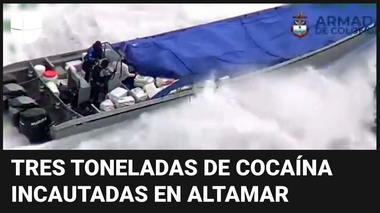 Frenética Persecución En Altamar Termina Con $100 Millones En Drogas Incautadas