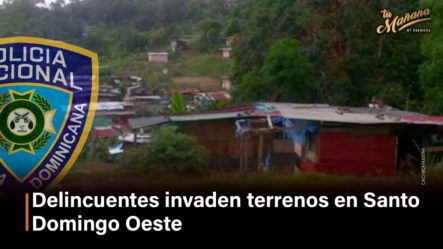 Delincuentes Invaden Terrenos En Santo Domingo Oeste