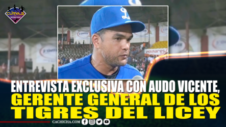 Entrevista Exclusiva Con Audo Vicente, Gerente General De Los Tigres Del Licey – Curvas Deportivas By Cachicha