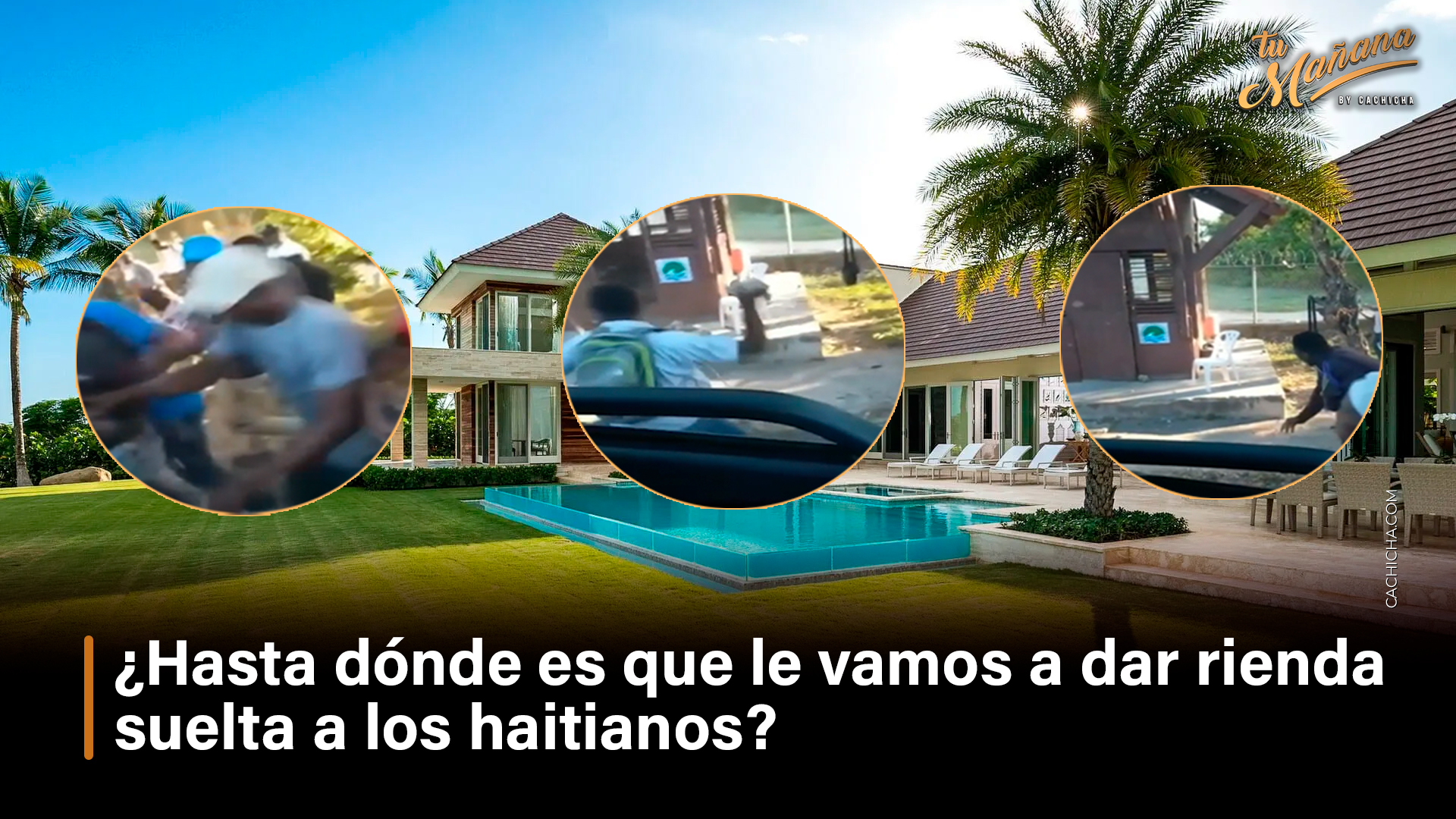 ¿Hasta Dónde Es Que Le Vamos A Dar Rienda Suelta A Los Haitianos?