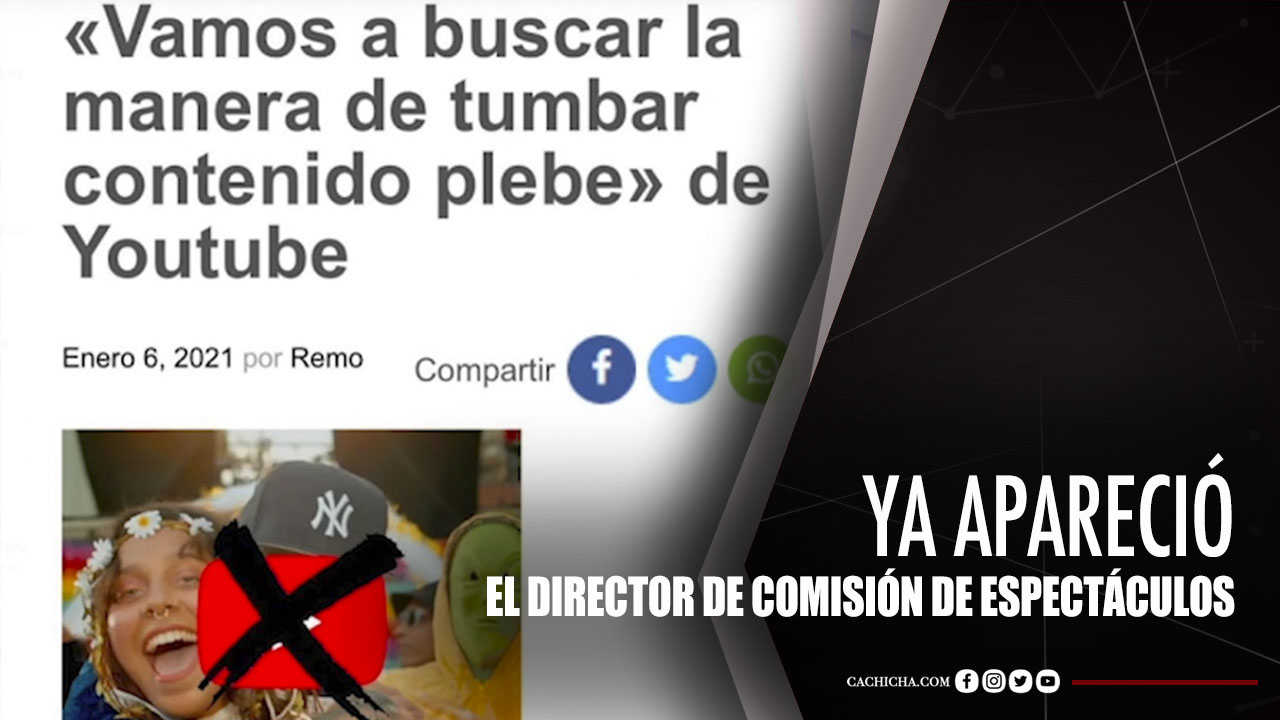 Ya Apareció El Director De Comisión De Espectáculos