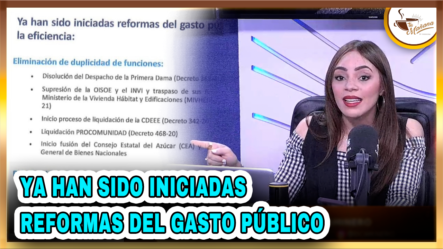 Dannira Caminero: “Ya Han Sido Iniciadas Reformas Del Gasto Publico” | Tu Mañana By Cachicha