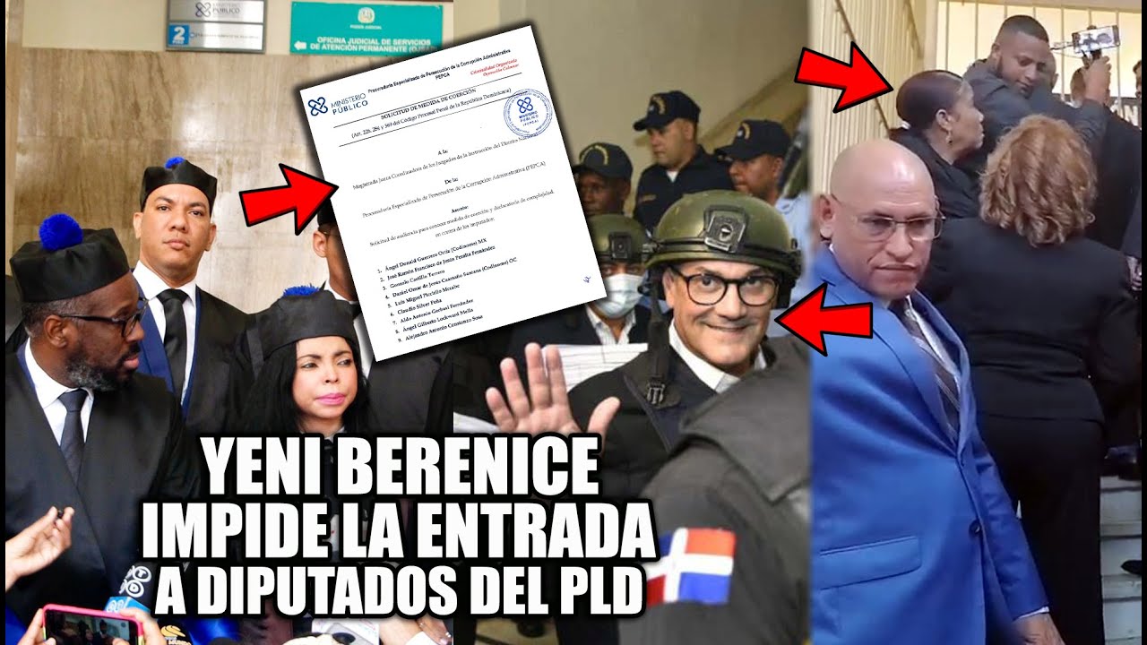 ¡Yeni Berenice Impide La Entrada Por Seguridad A Diputados Del PLD Para Ver A Gonzalo!!