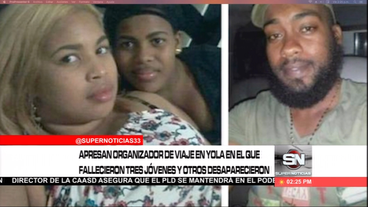 Apresan Organizador De Viaje En Yola En El Que Fallecieron Tres Jóvenes Y Otros Desaparecieron