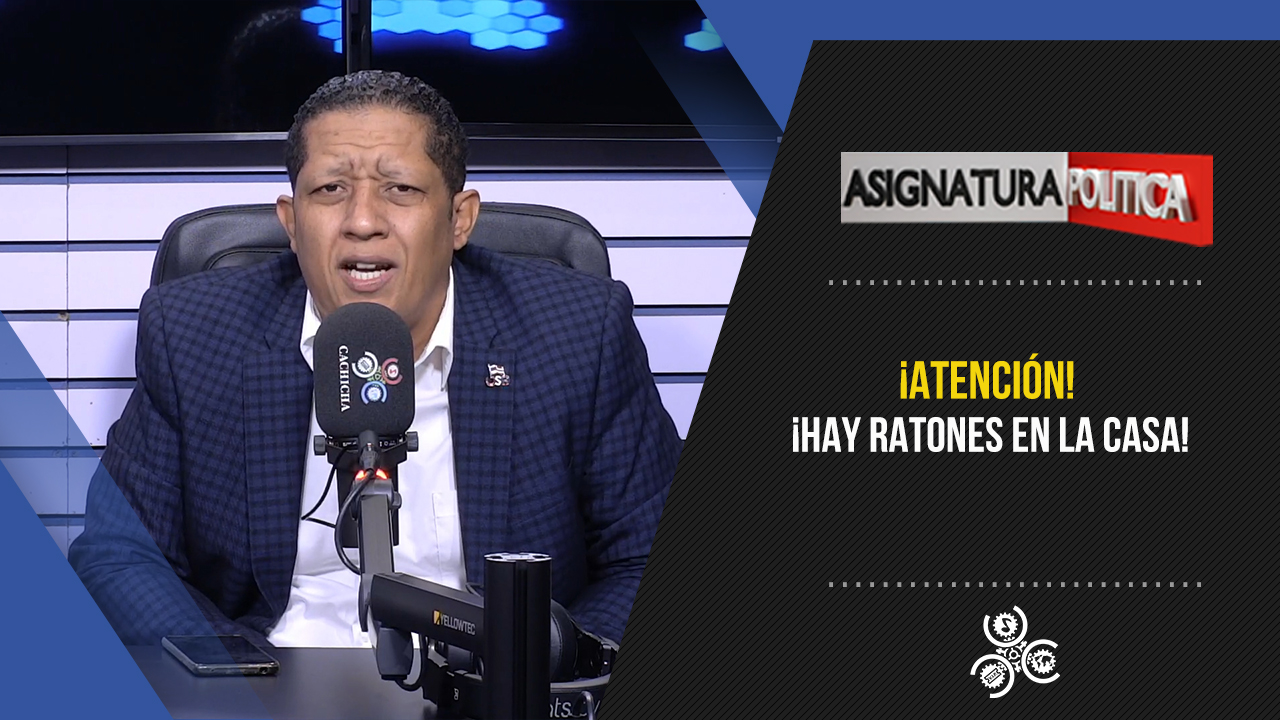 Josue Brito Dice: “¡Hay Ratones En La Casa!”  | Asignatura Política