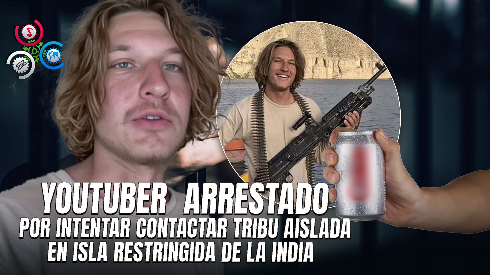 YouTuber Estadounidense Detenido Tras Visitar Una Isla Restringida De India Con Una Lata De Refresco