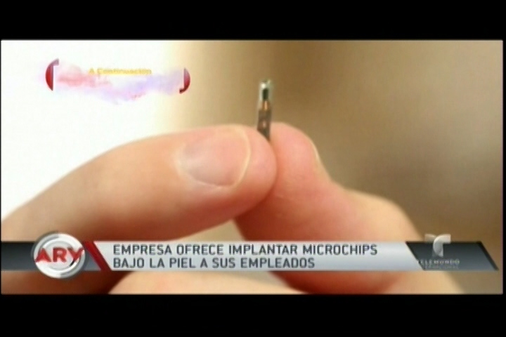 Empresa Ofrece Implantar Microchips Bajo  La Piel A Sus Empleados