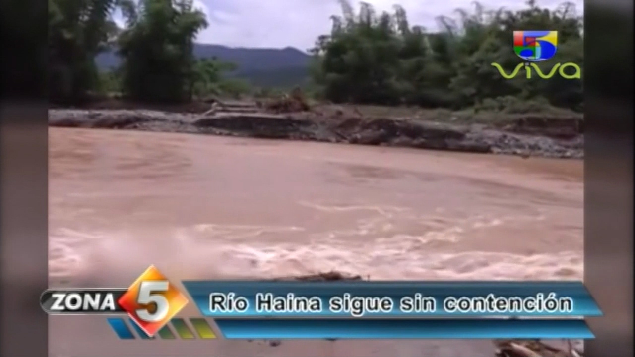 Río Haina Sigue Sin Contención