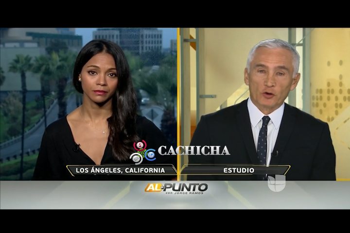 Zoe Saldaña Reflexiona Sobre Política