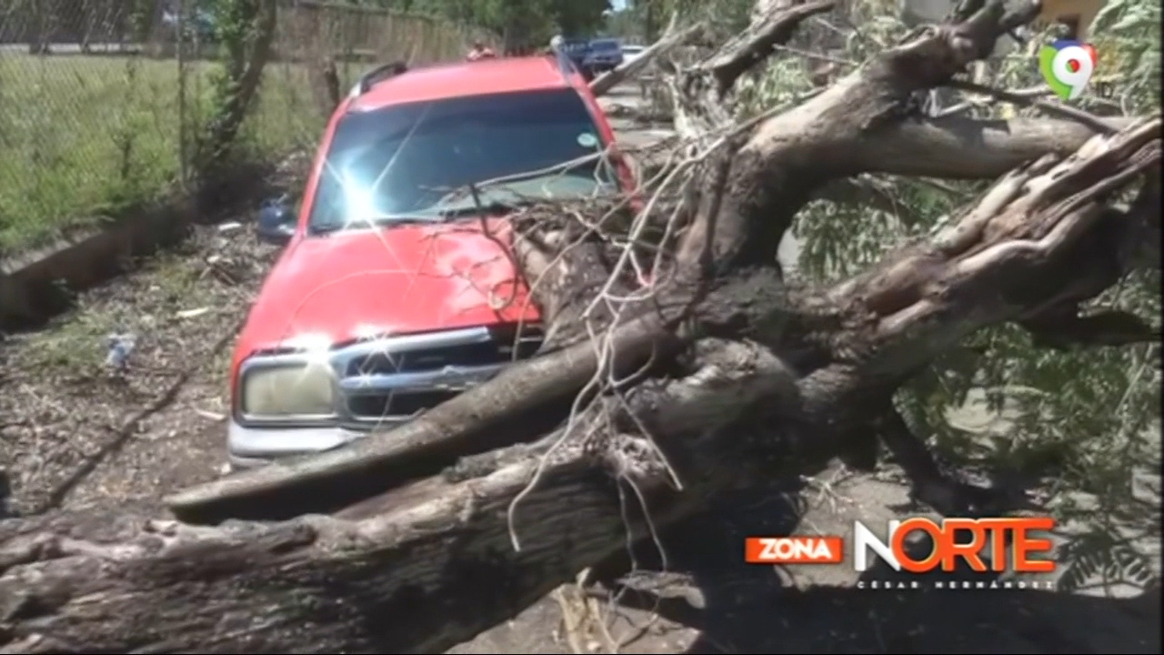 Dando Seguimiento A La Ráfaga De Viento Que Causó Estragos En La Zona Fronteriza Y Otras Partes De País