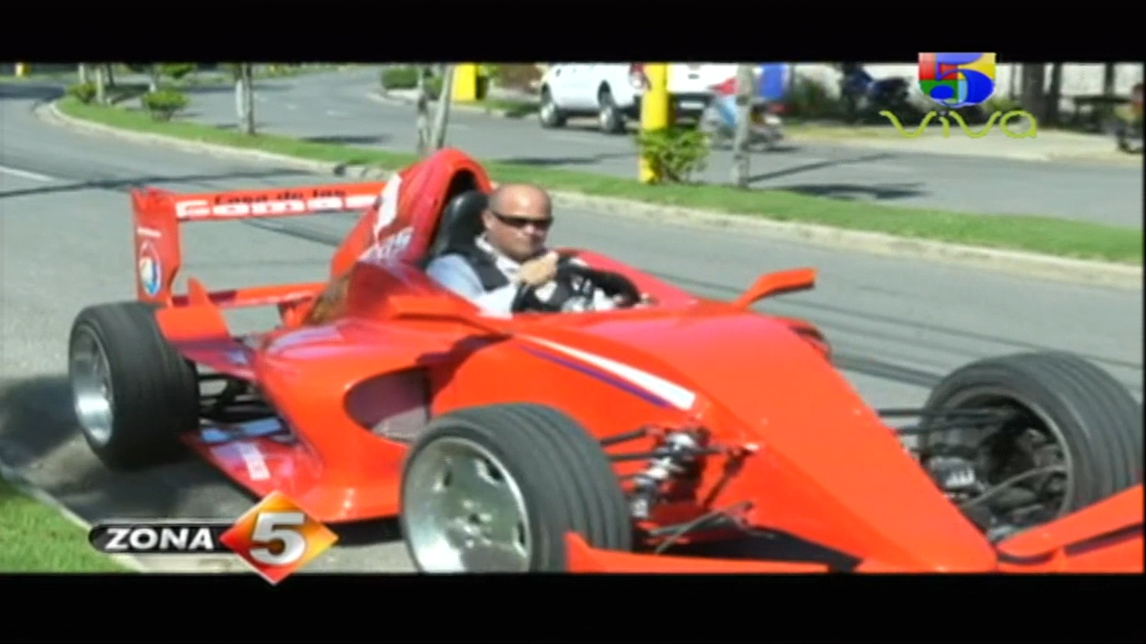 Zona 5: Dominicano Se Construye Su Propio Carro De Fórmula 1