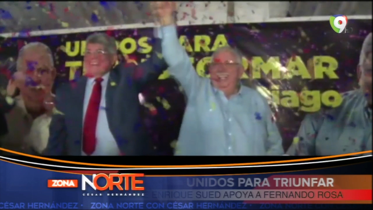 Apoyo De José Enrique Sued A Fernando Rosa Por La Sindicatura De Santiago