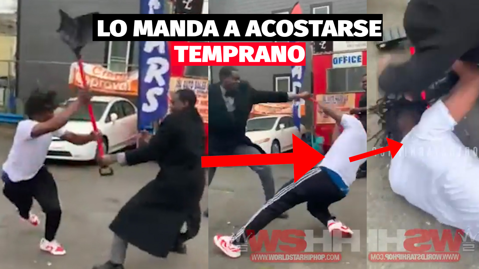 Hombre Le Da Tremenda “galleta” Al Amante De Su Pareja Por Burlarse De él