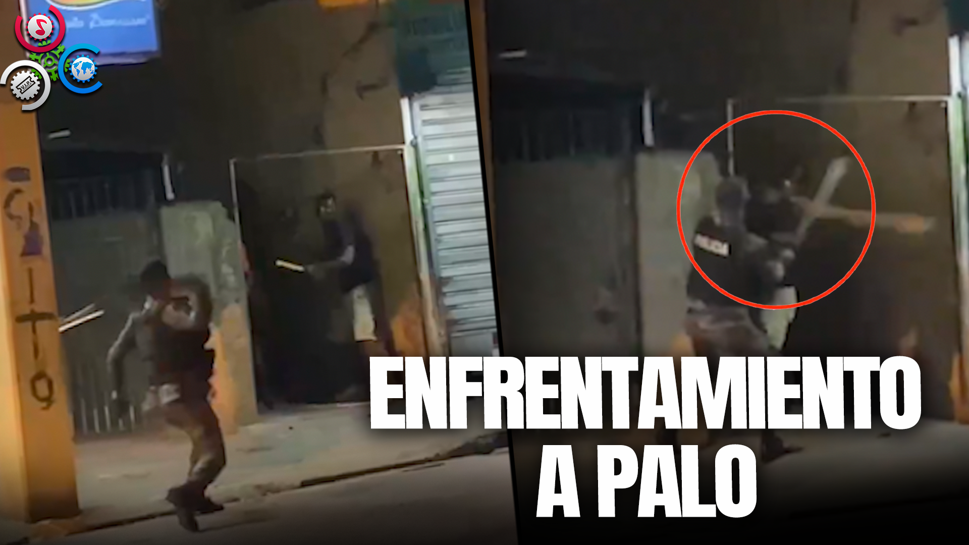 ¡A PALO LIMPIO! Tremendo Enfrentamiento Entre Miembros De La PN Y Ciudadanos Haitianos