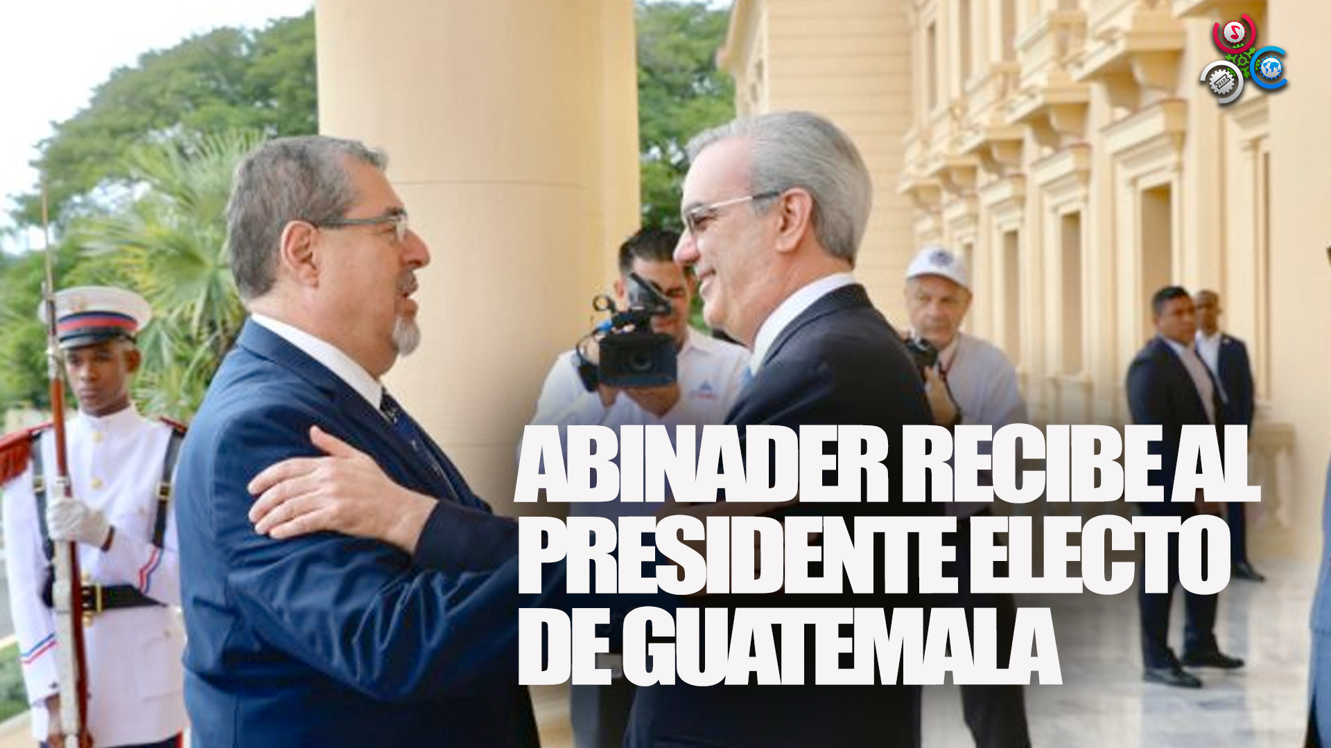 Mandatario Luis Abinader Recibió Al Presidente Electo De Guatemala