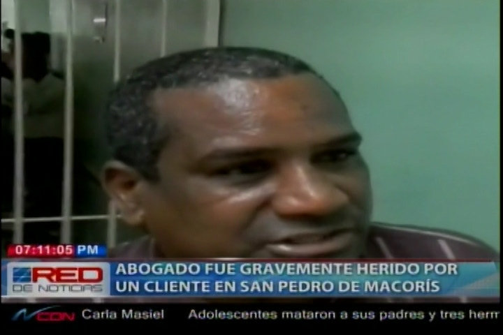 Cliente Hiere Gravemente A Abogado En Palacio De Justicia
