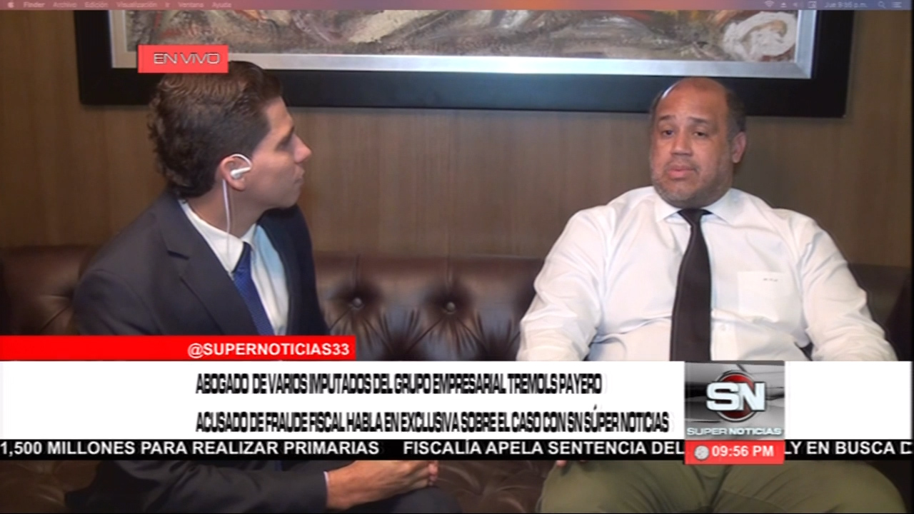 Abogado De Varios Imputados Del Grupo Empresarial Tremols Payero Habla Sobre Caso