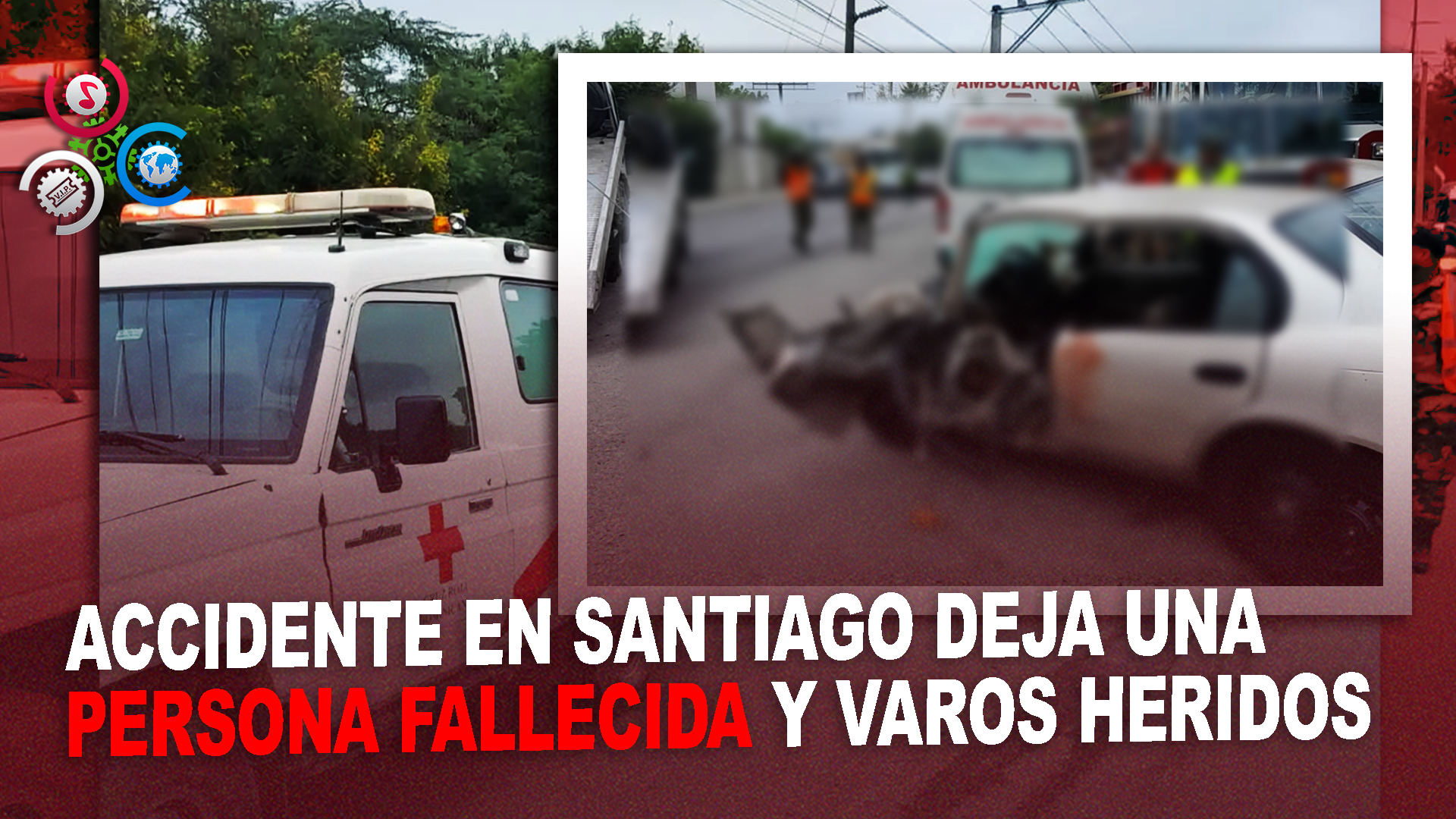 Choque Entre Carro De Concho Y Yipeta Deja 6 Heridos En Santiago