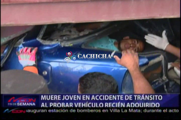 Muere Joven En Accidente Al Probar Carro Recién Adquirido