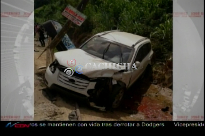 Trágico Accidente  En La Autopista Duarte Deja Un Muerto