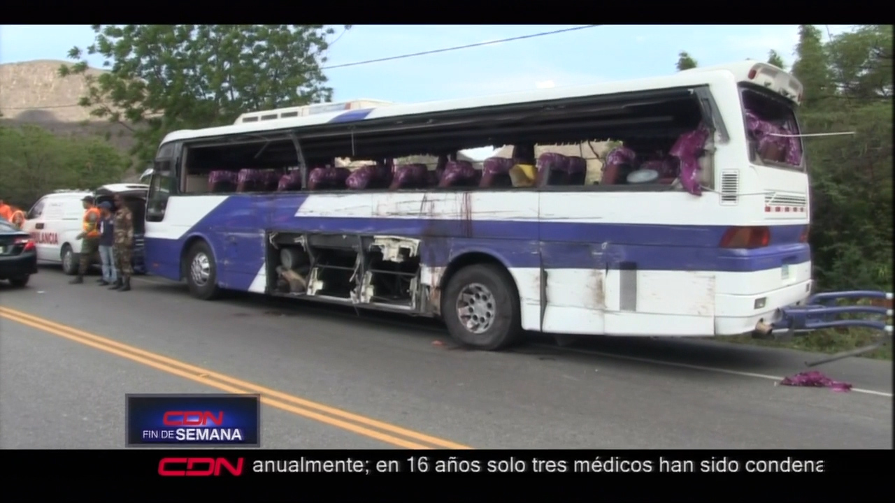 Cuatro Muertos Y Varios Heridos En Accidente De Tránsito Carretera Baní-Azua